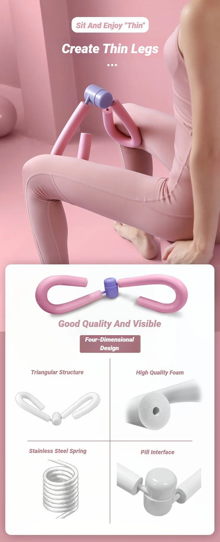 Fitness Leg Clamp – Inner Thigh