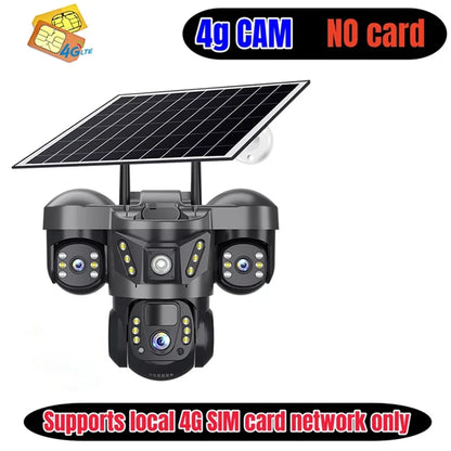 4G Solar Security Camera