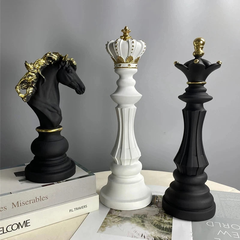 International Chess Resin Figurines