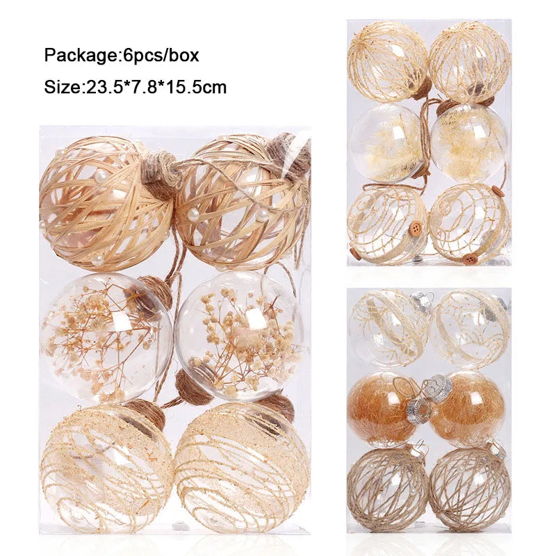 Christmas Transparent PET Ball