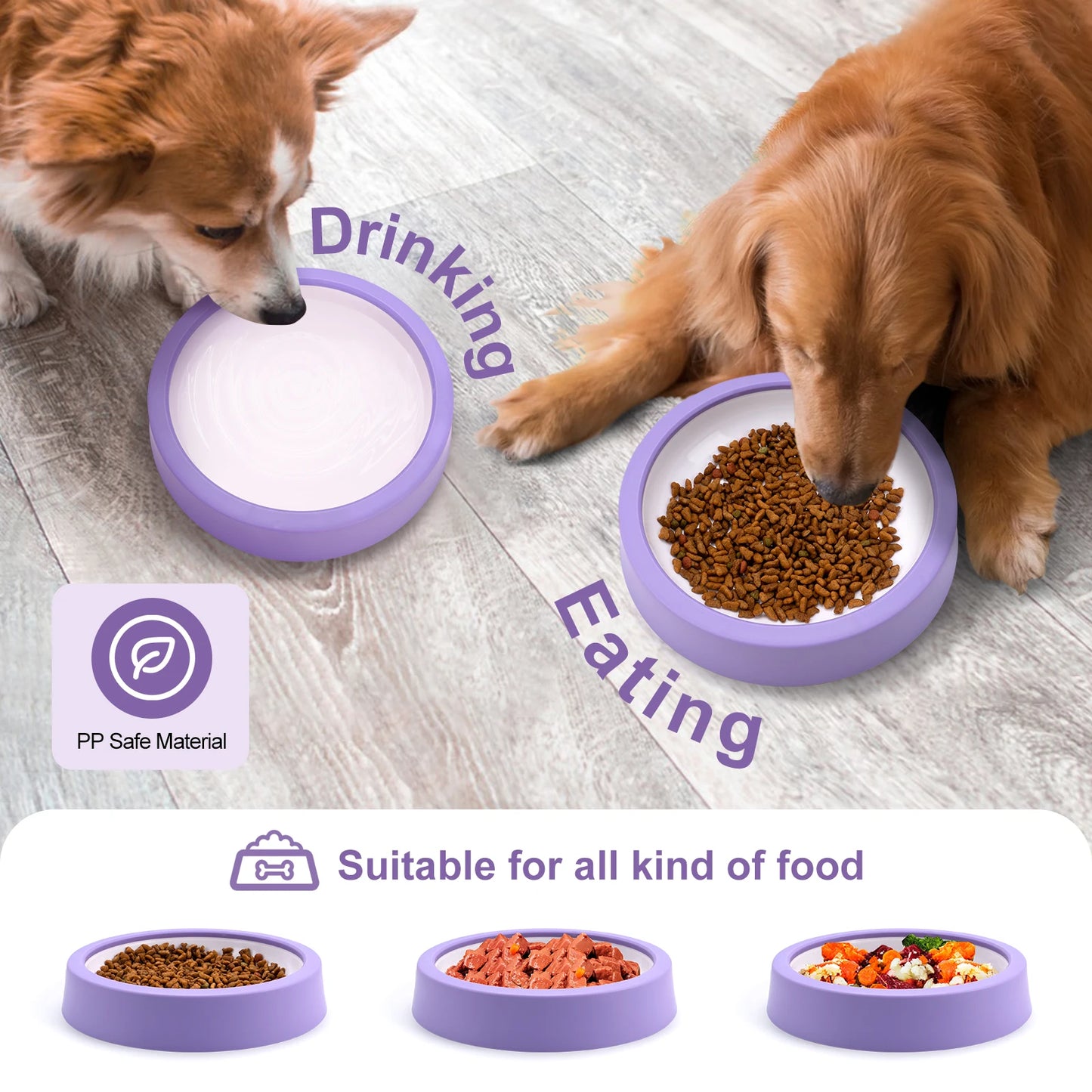 Pet Dog Slow Feeder Bowl