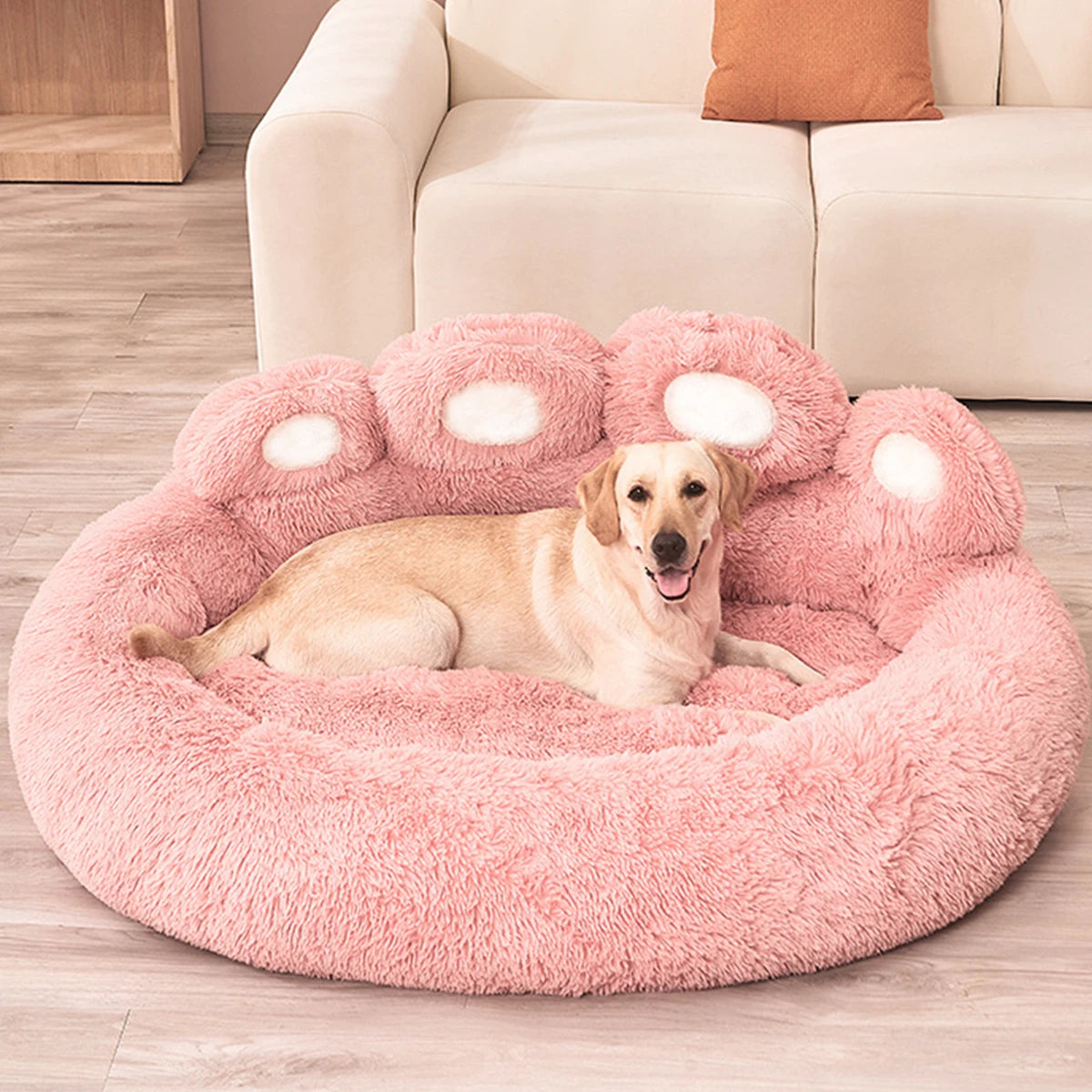 Fluffy Dog & Cat Bed