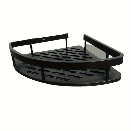 Stainless Steel Tension-Mounted Shower Caddy