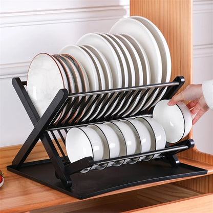 Kitchen Organizer Sink Dish Drying Rack Sink Drain Shelf Bowl