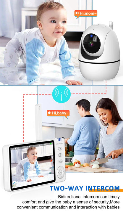 5.0-Inch Video Baby Monitor