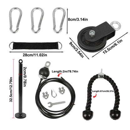 Pull Down & Lift Weight Pulley System