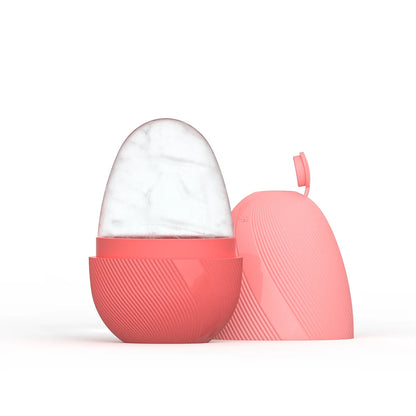 Juego de rodillo de hielo y Gua Sha de acero inoxidable