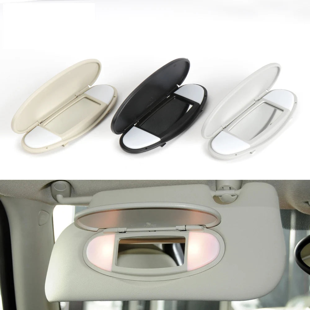 Car Sun Visor Sunshade Panel with Vanity Mirror Cover