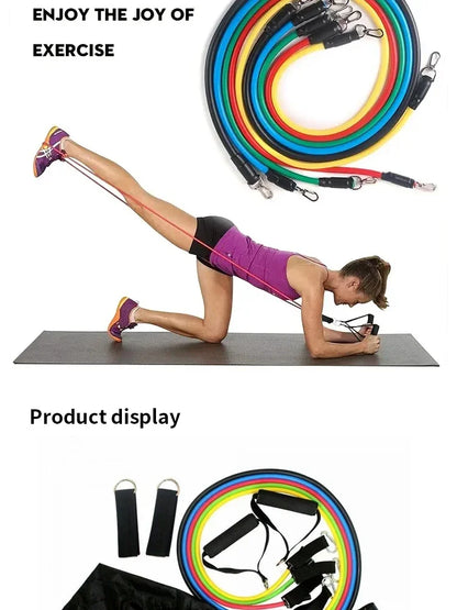 11-Piece Muscle Training Strap Set