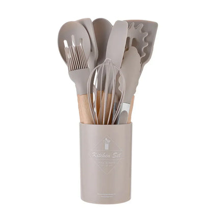 12-Piece Silicone Cooking Utensil Set