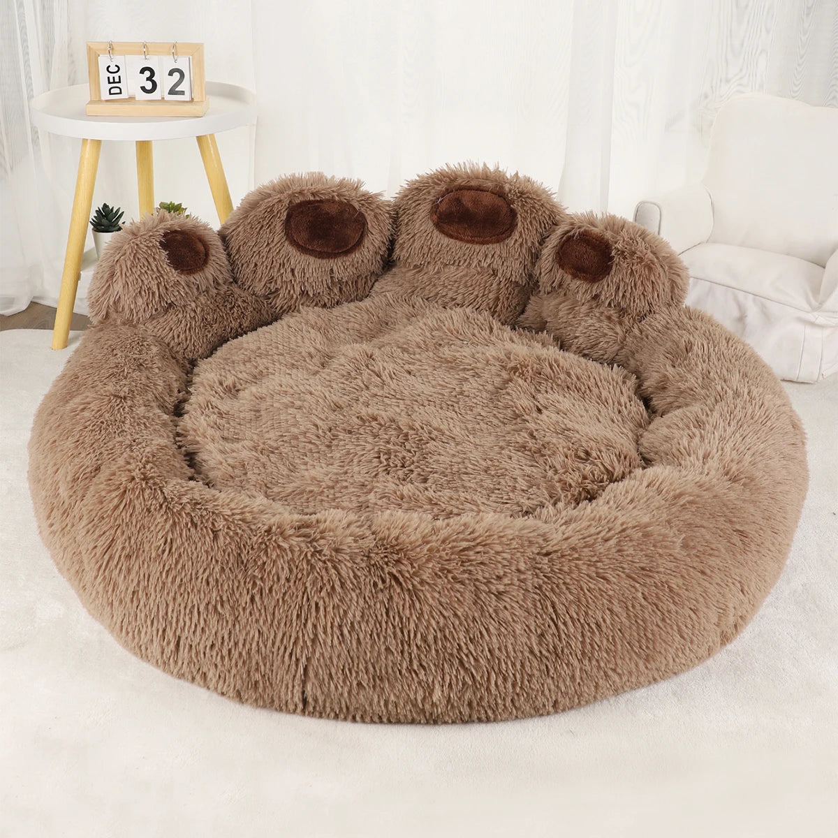 Fluffy Dog & Cat Bed