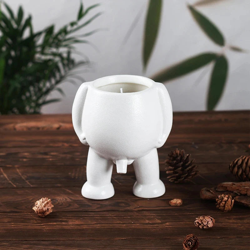 Ceramic Peeing Planter Pot