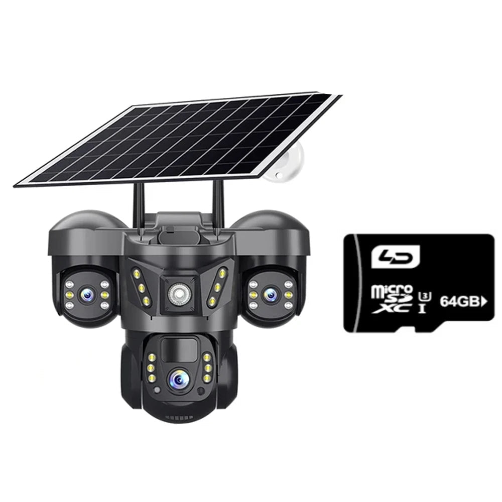 4G Solar Security Camera