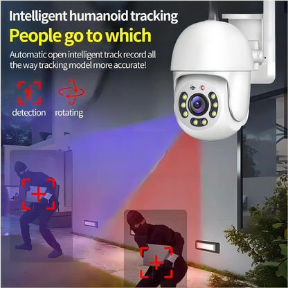 4MP PTZ WiFi Security Camera